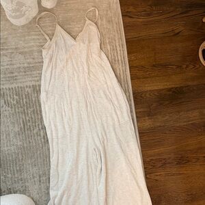 Aerie Cream Jumpsuit